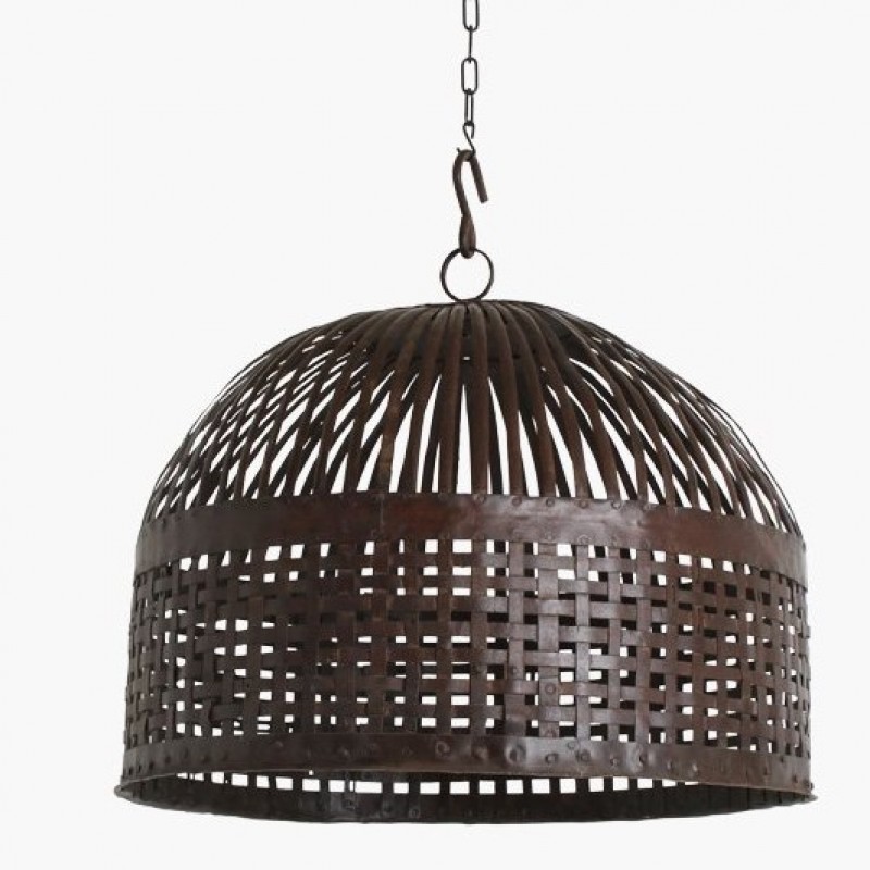 IRON BASKET LAMP      - HANGING LAMPS